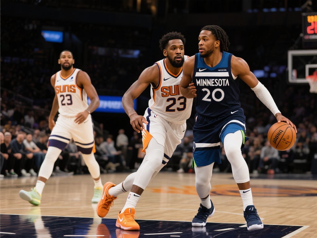 爱德华兹20分力压杜兰特23+6，森林狼常规赛完胜太阳