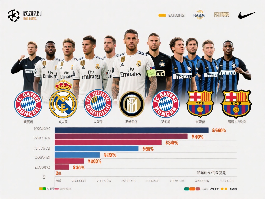 八大豪门薪资对比：皇马拜仁人均领跑，国米垫底
