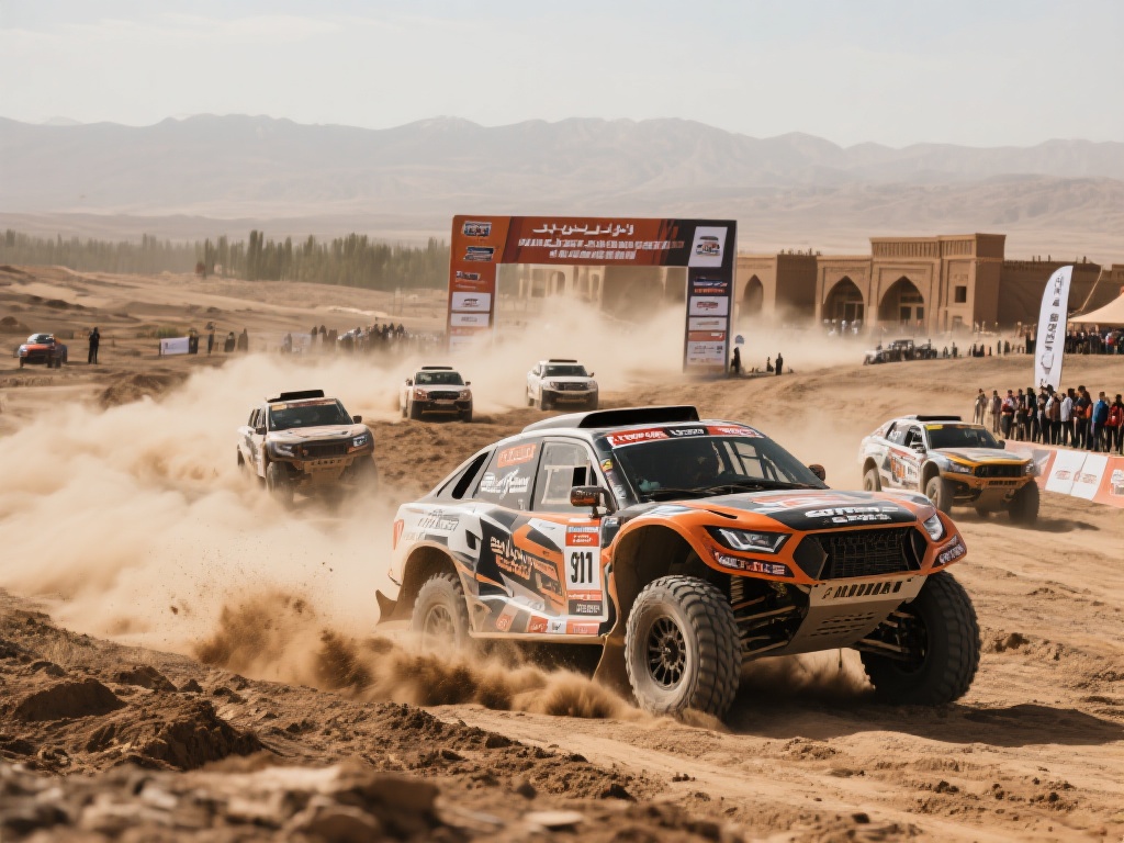 众实力车队汇聚叶城 越野战车再燃烽火激情