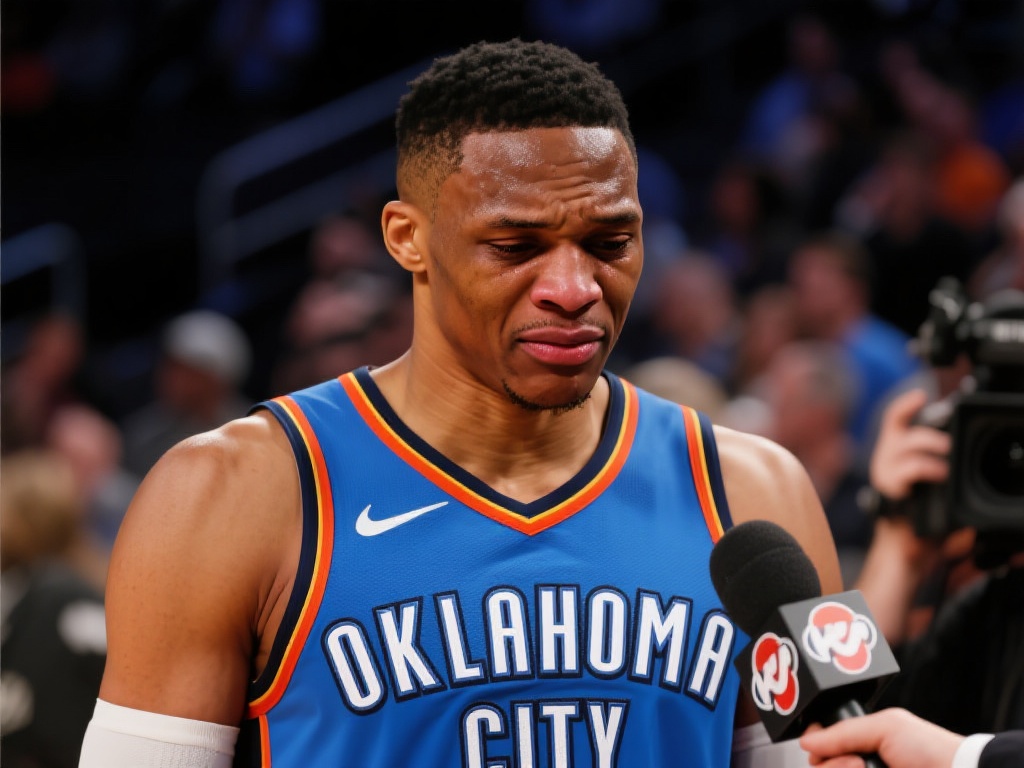 掘记：威少连续两场赛后避谈媒体，再次拒绝采访