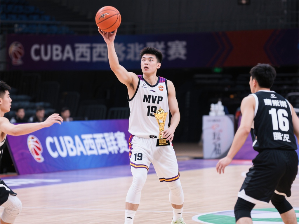 曹芷豪西北赛区称霸，场均19.3分9.6助2.0断荣膺CUBAL MVP