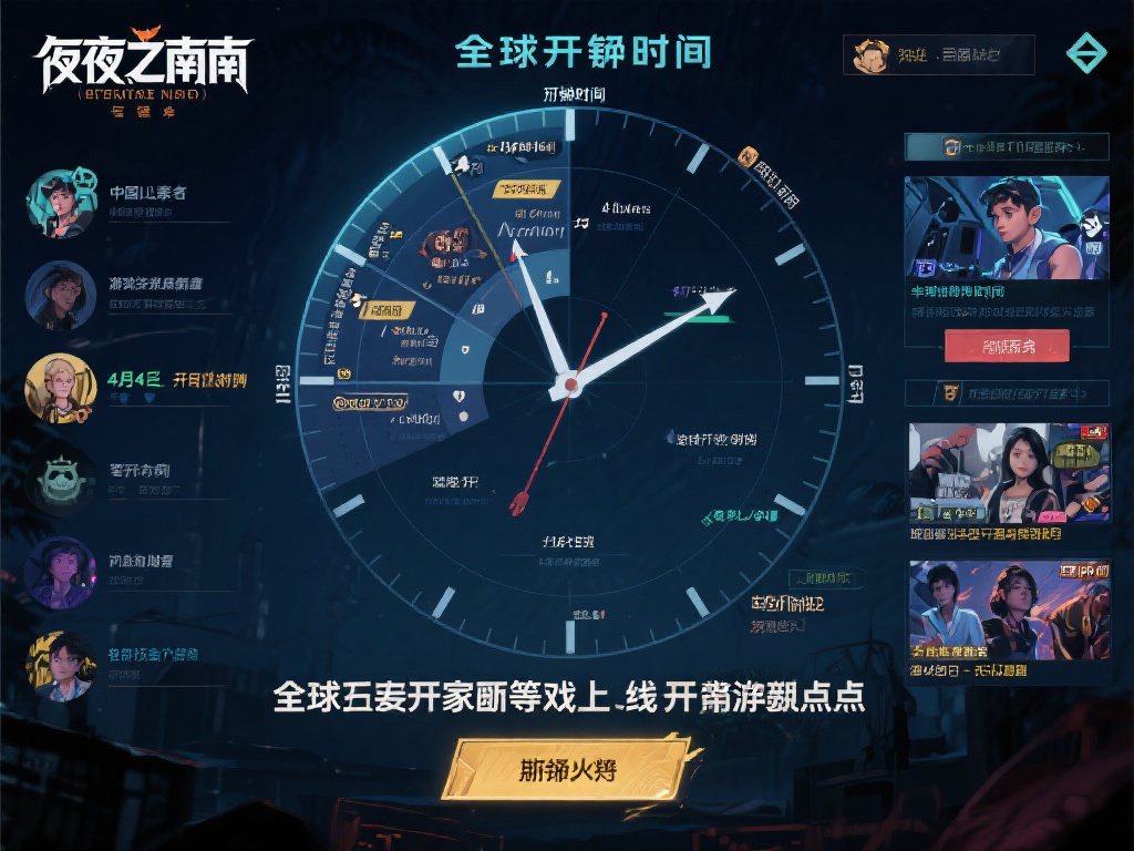 《午夜之南》全球解锁时刻表公布，国服4月4日凌晨正式开启